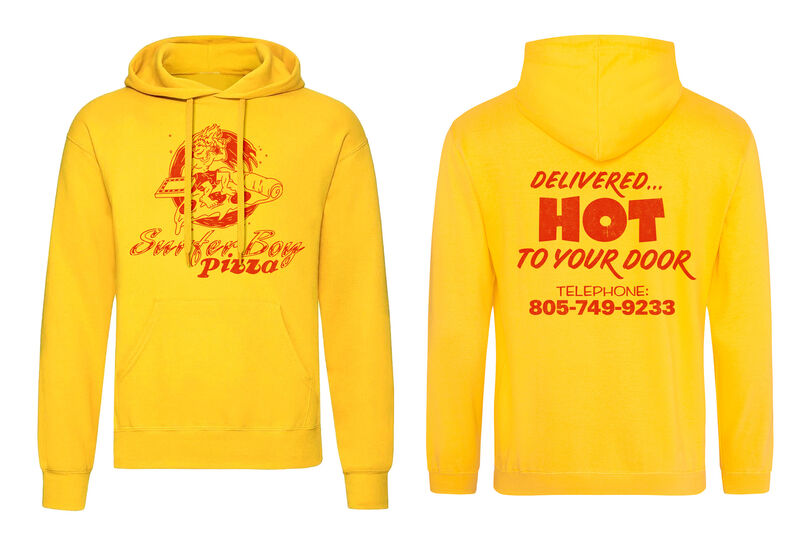 Stranger Things - Surfer Boy Hoodie - Hoodie Yellow