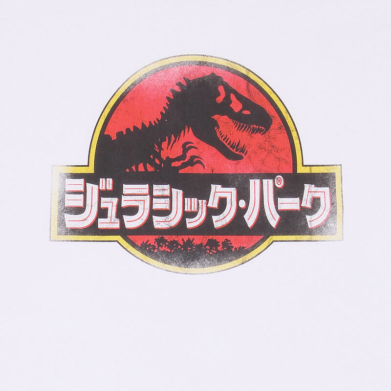 Jurassic Park - Japanese Logo (Ringer) - T-Shirt