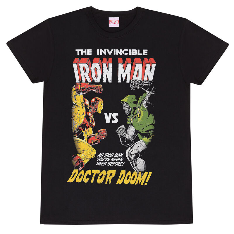 Marvel Comics - Iron Man Vs Doom - T-Shirt Black