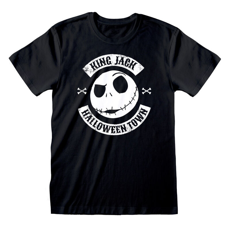 Nightmare Before Christmas - Jack Crest - T-Shirt Black