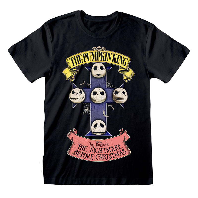 The Nightmare Before Christmas - The Pumpkin King - T-Shirt Black