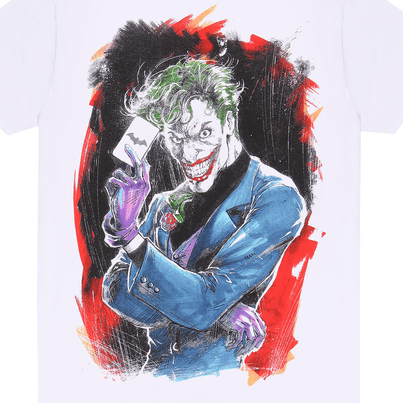 Joker - Batman Card - T-Shirt White