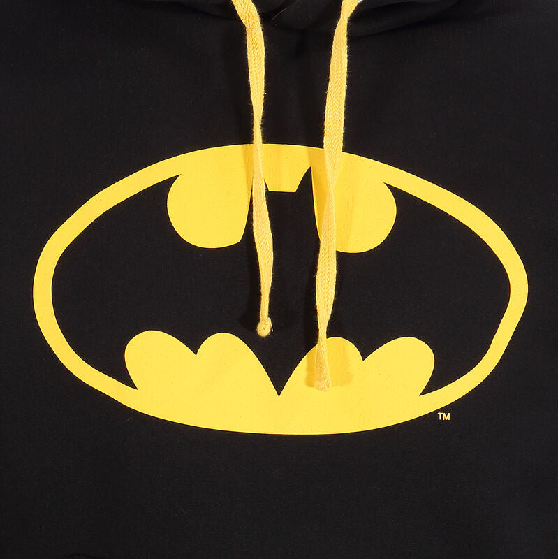 Superheroes Inc. DC Batman - Logo (Contrast Pullover) - Hoodie Black Contrast