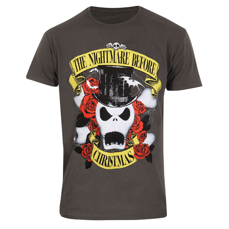 Nightmare Before Christmas - Top Hat Jack - T-Shirt Light Graphite