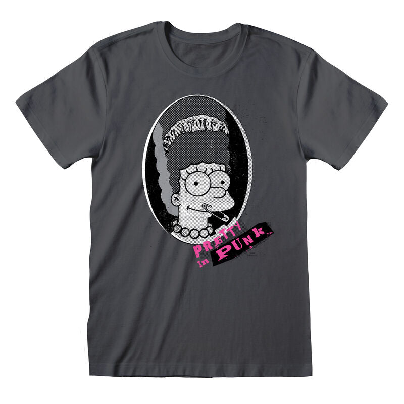The Simpsons - Marge Punk - T-Shirt Light Graphite