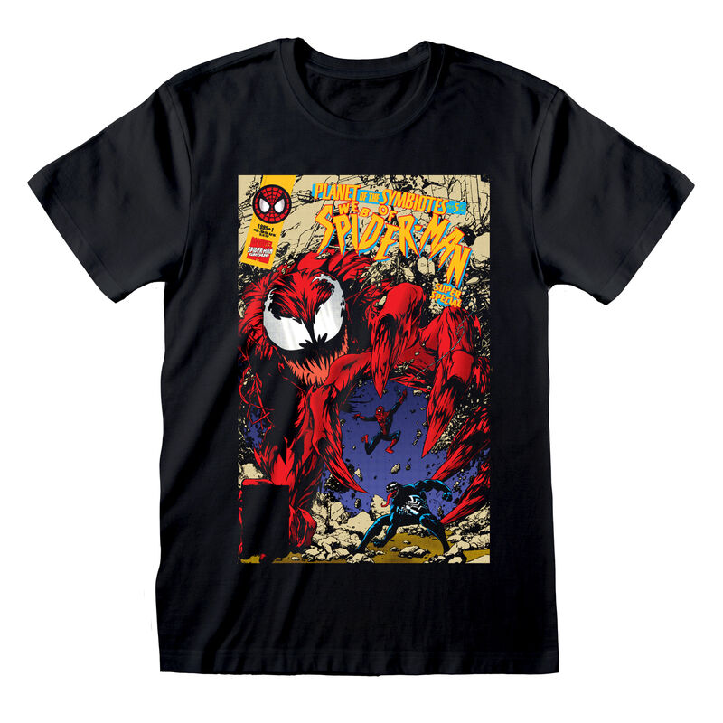 Marvel Comics Spider-Man - Carnage Cover - T-Shirt Black
