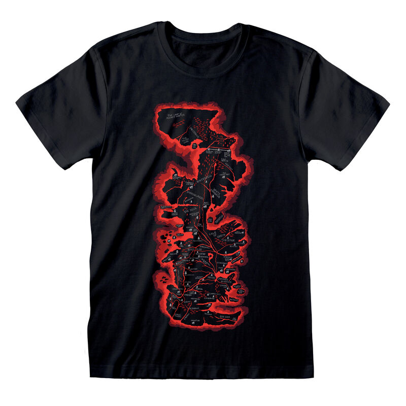 House Of The Dragon - Map - T-Shirt Black