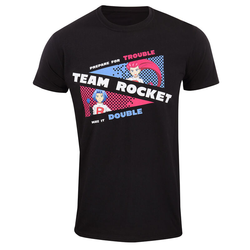 Pokemon - Team Rocket - T-Shirt Black
