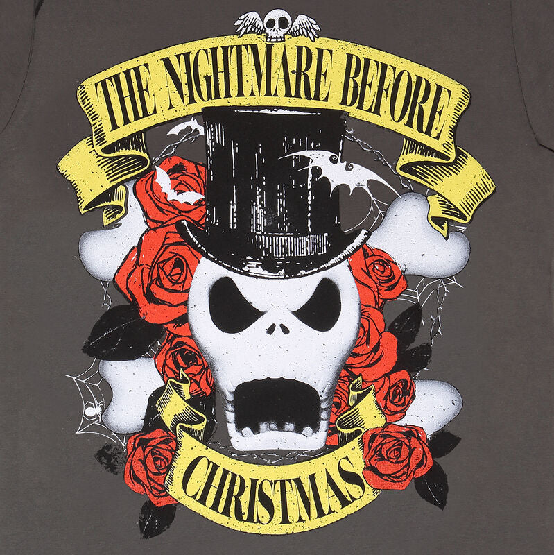 Nightmare Before Christmas - Top Hat Jack - T-Shirt Light Graphite