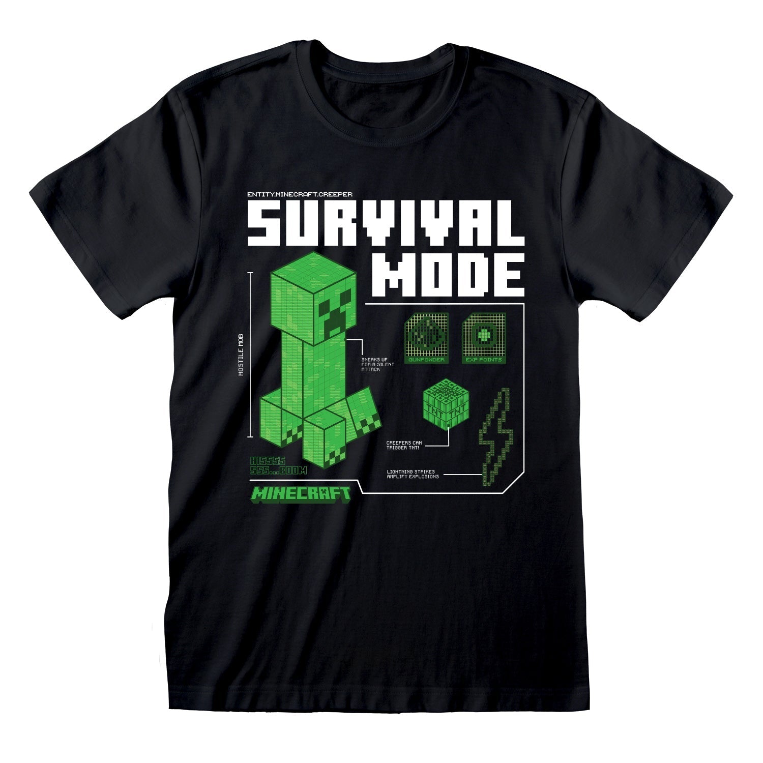 MINECRAFT - SURVIVAL - T-SHIRT