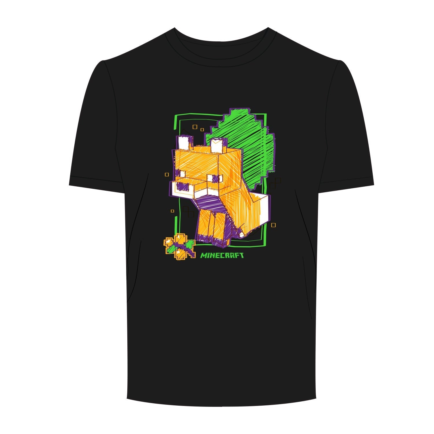 MINECRAFT - FOX - T-SHIRT