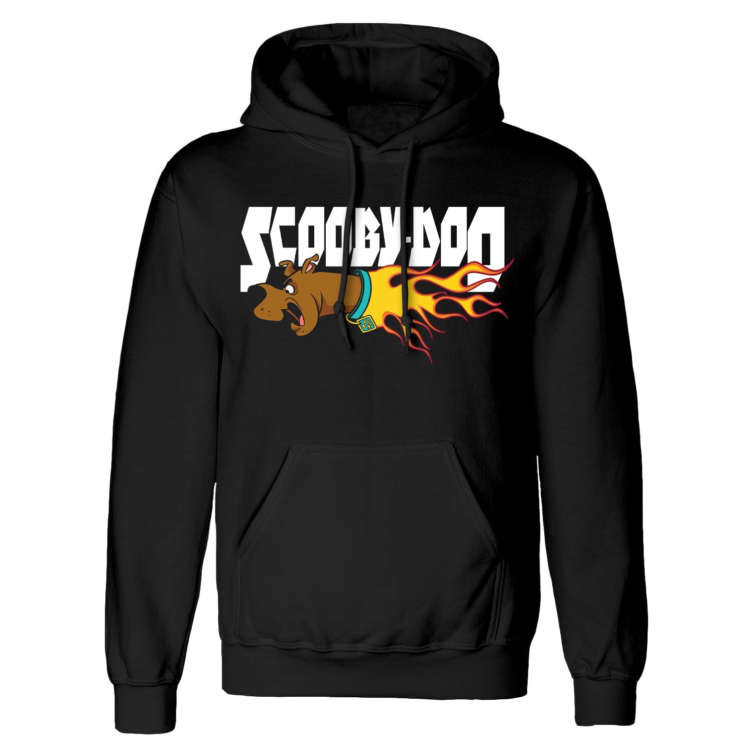 FLAMING SCOOBY - HOODIE