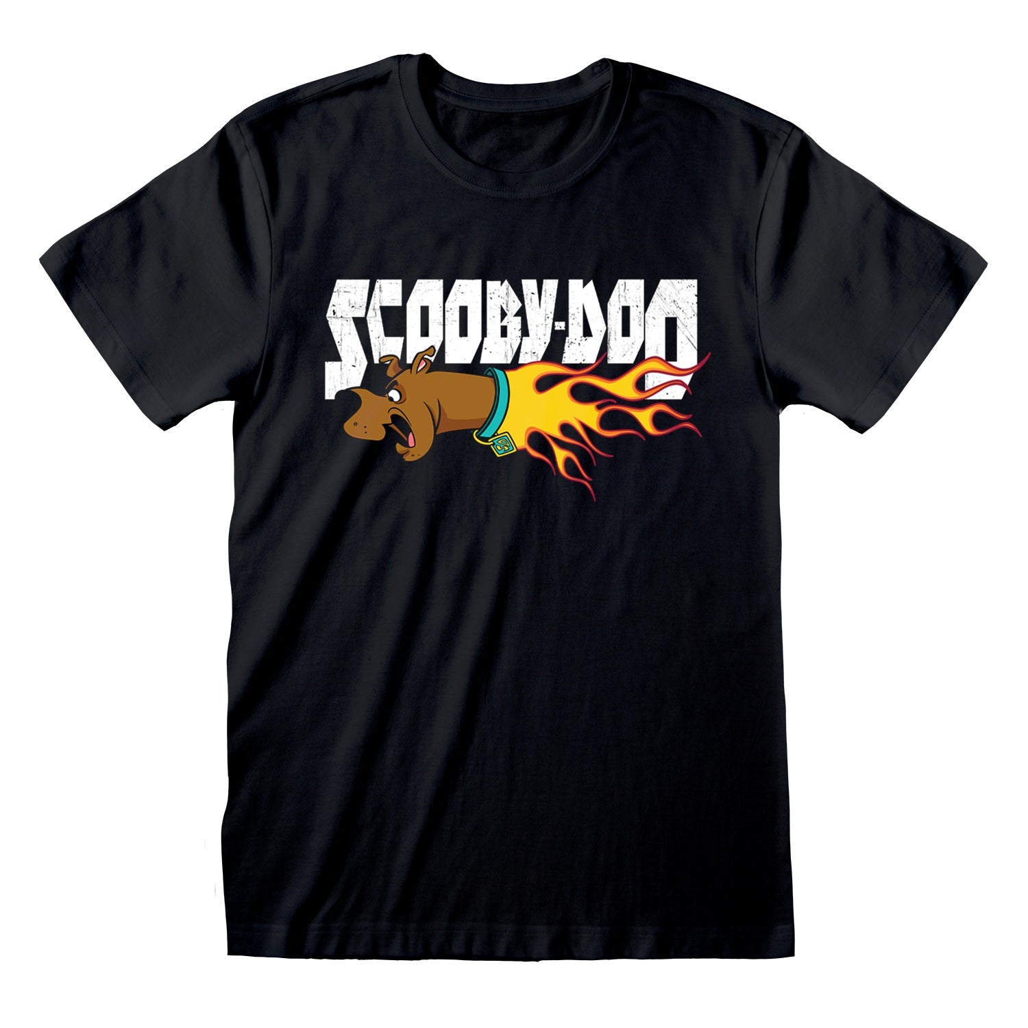 FLAMING SCOOBY - T-SHIRT