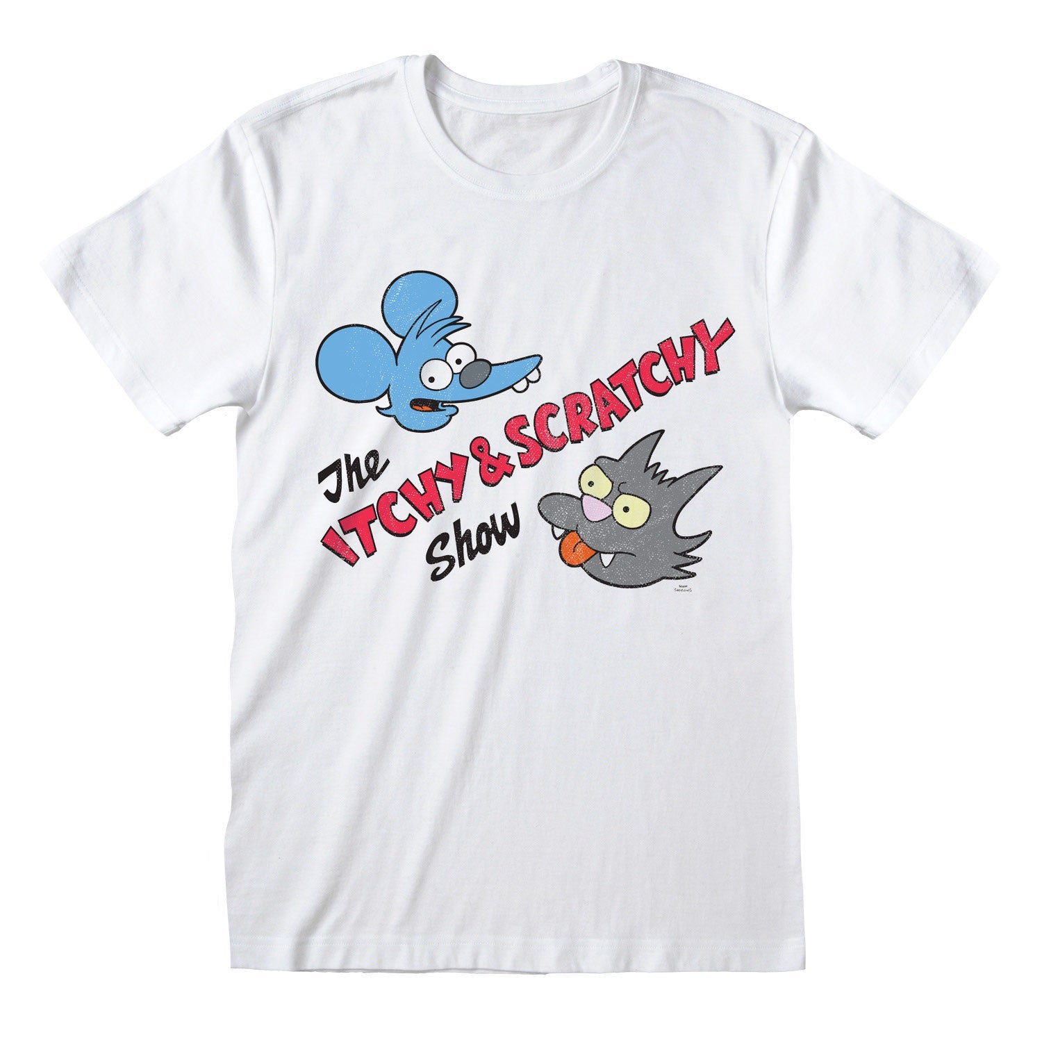 ITCHY AND SCRATCHY SHOW - T-SHIRT