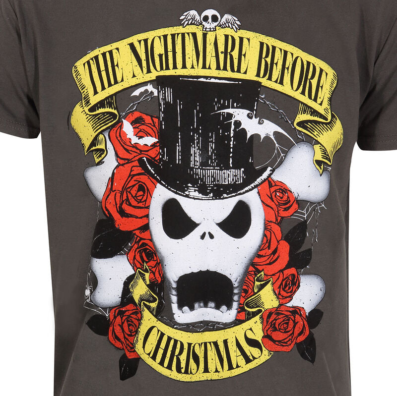 Nightmare Before Christmas - Top Hat Jack - T-Shirt Light Graphite