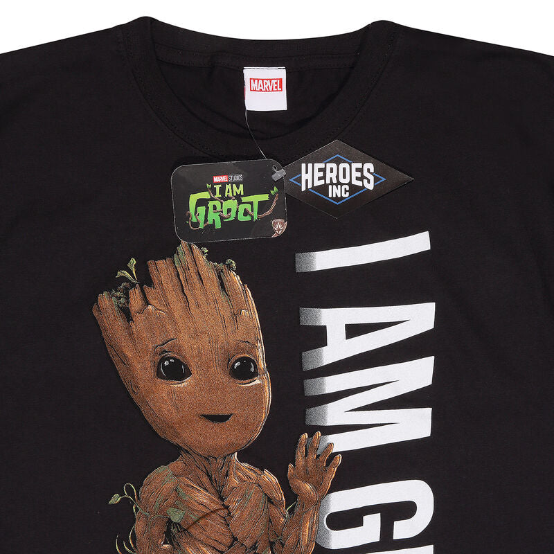 Guardians Of The Galaxy - I Am Groot - T-Shirt Black