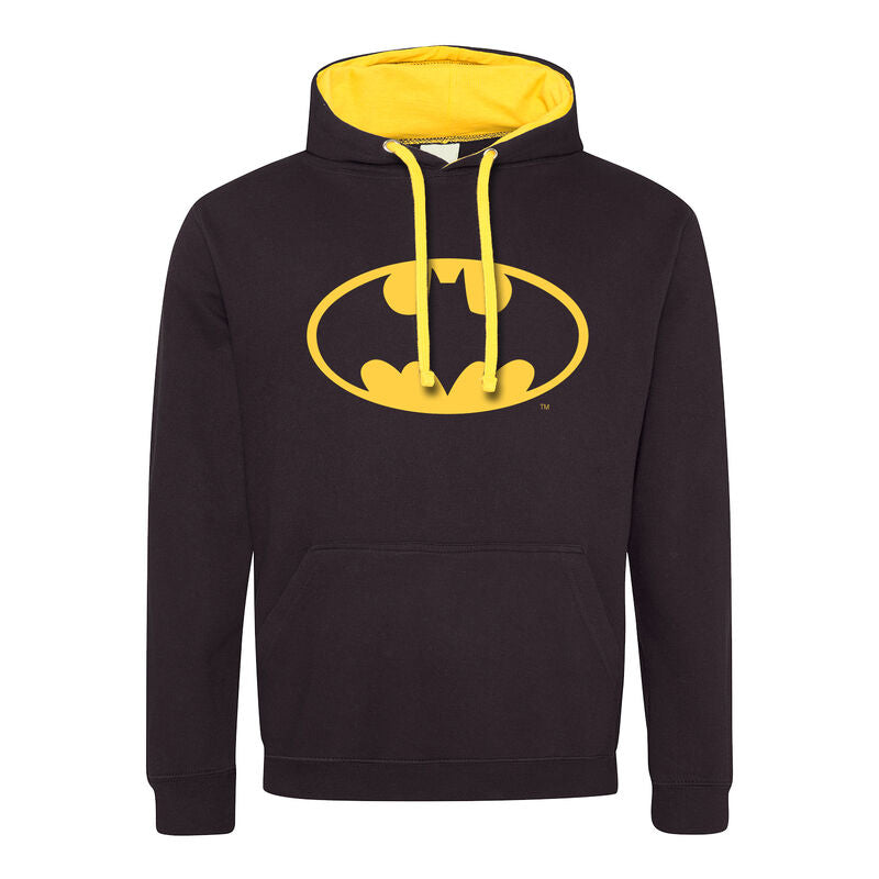 Superheroes Inc. DC Batman - Logo (Contrast Pullover) - Hoodie Black Contrast
