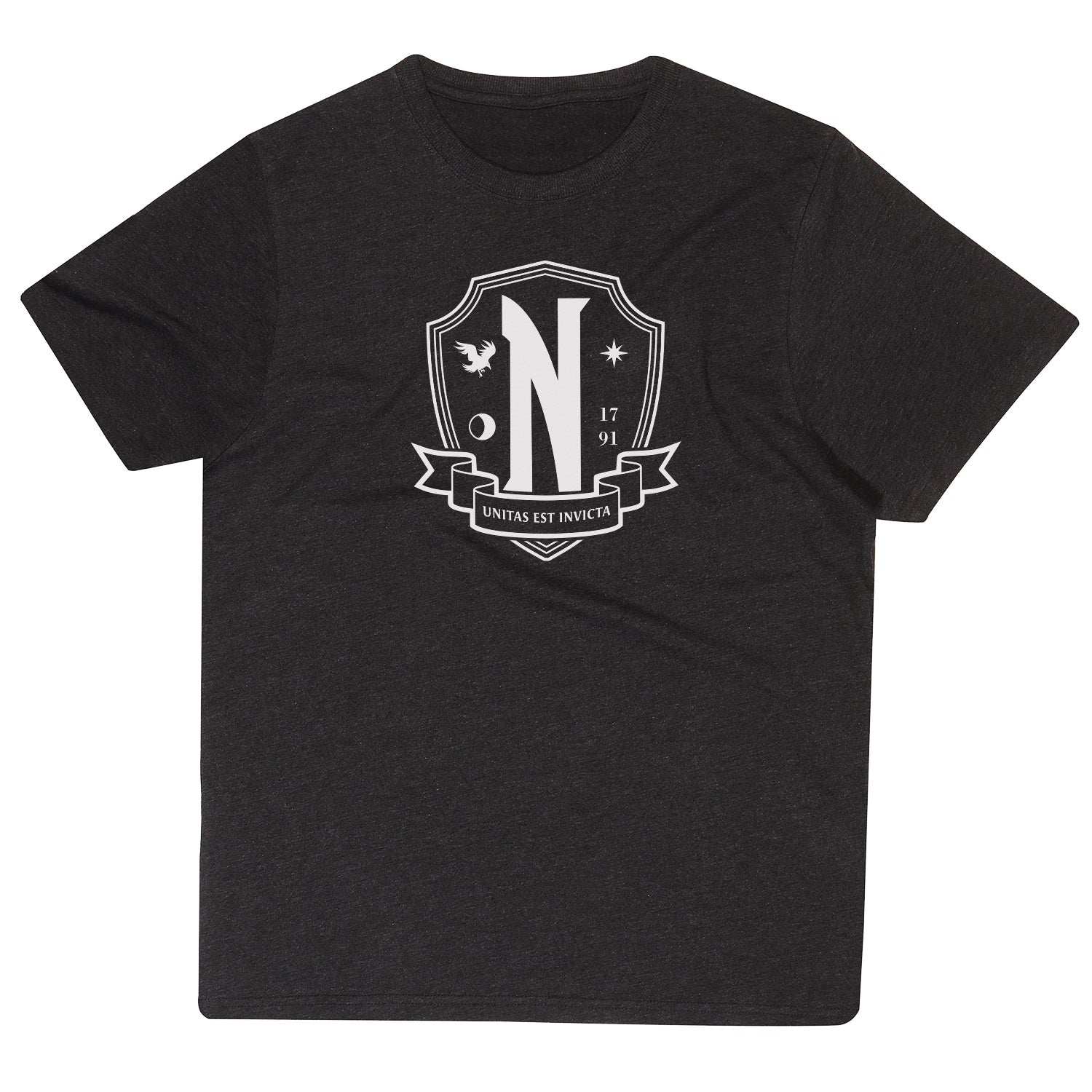 NEVERMORE WHITE EMBLEM - T-SHIRT