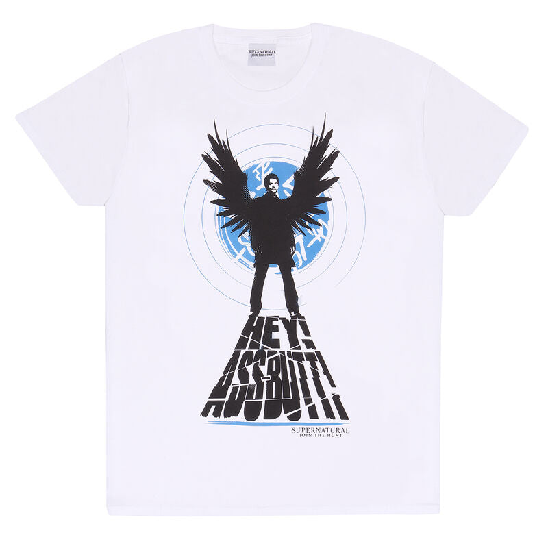 SUPERNATURAL - ASSBUTT - T-Shirt White