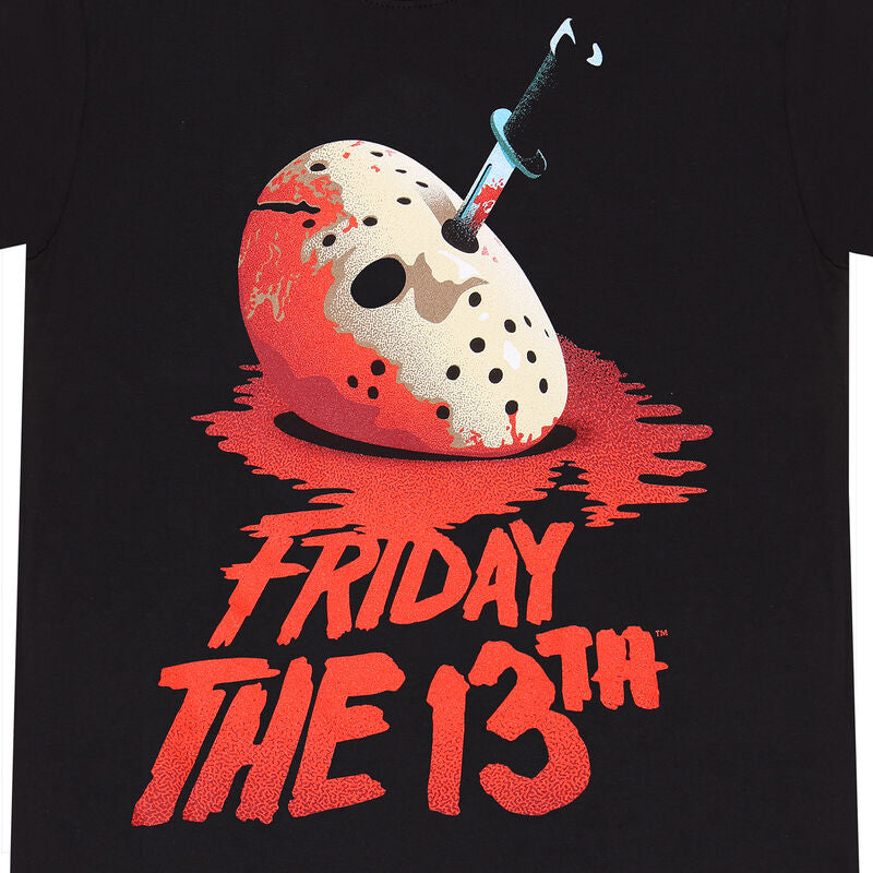 Friday The 13th - Classic Mask - T-Shirt Black