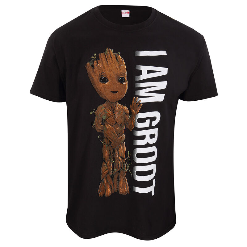 Guardians Of The Galaxy - I Am Groot - T-Shirt Black