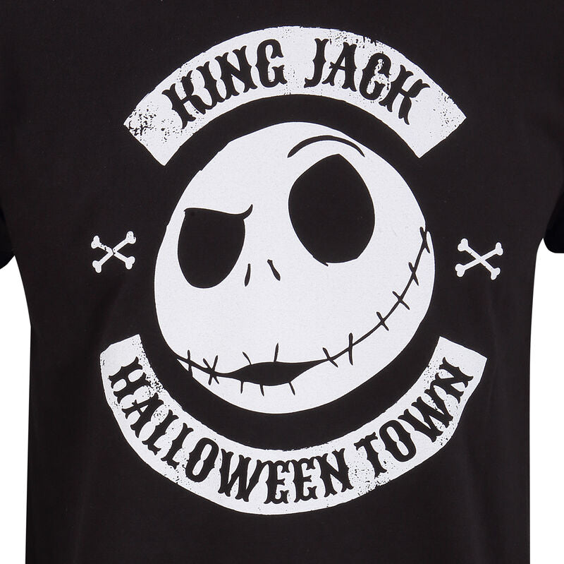 Nightmare Before Christmas - Jack Crest - T-Shirt Black