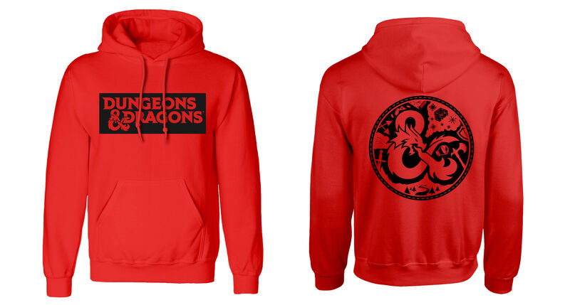Dungeons and Dragons - Logo (Front & Back Print) - Hoodie