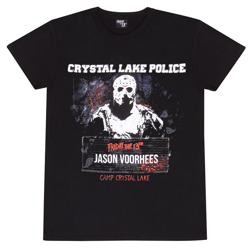 Friday The 13th - Mug Shot - T-Shirt Black