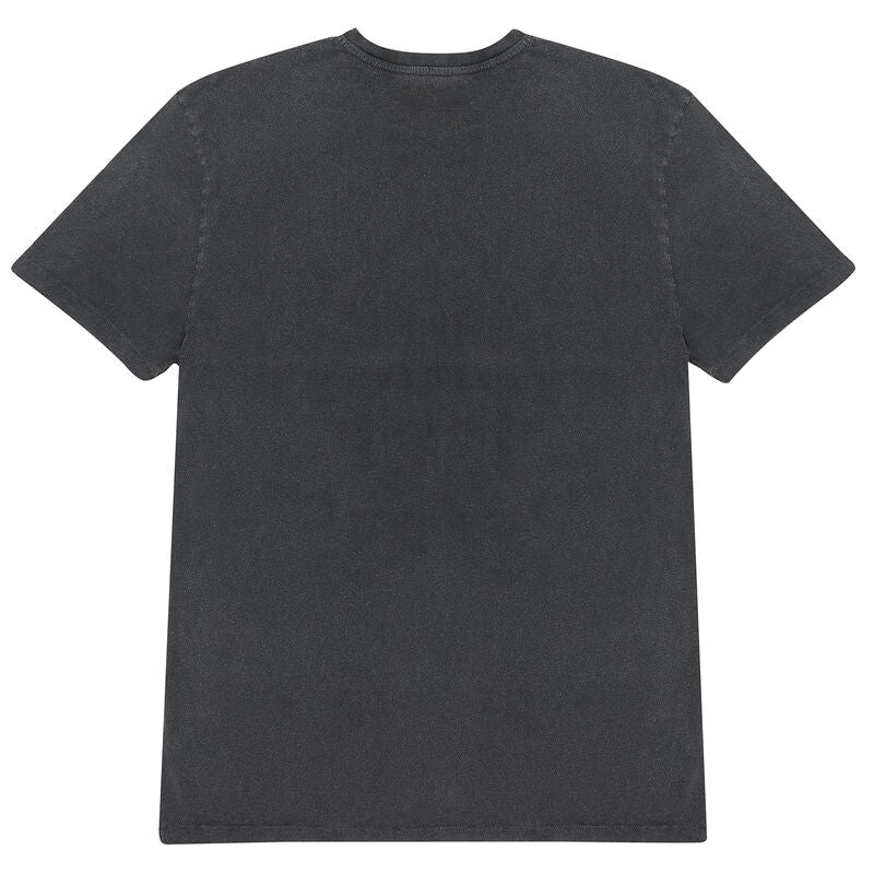 Lord Of The Rings - Gold Foil Logo Acid Wash - Super Heroes Collection - Unisex Acid Wash T-Shirt