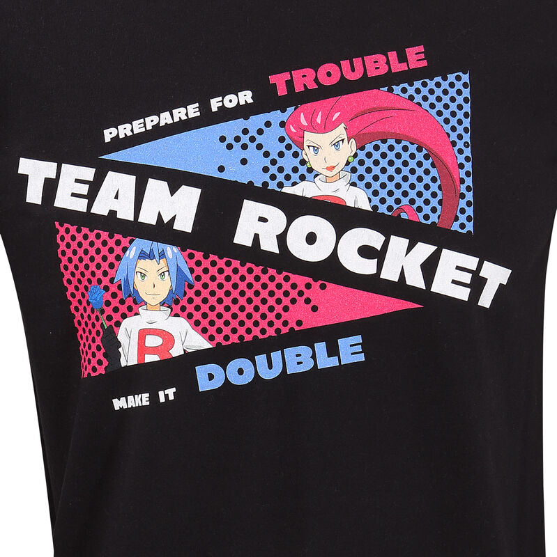 Pokemon - Team Rocket - T-Shirt Black