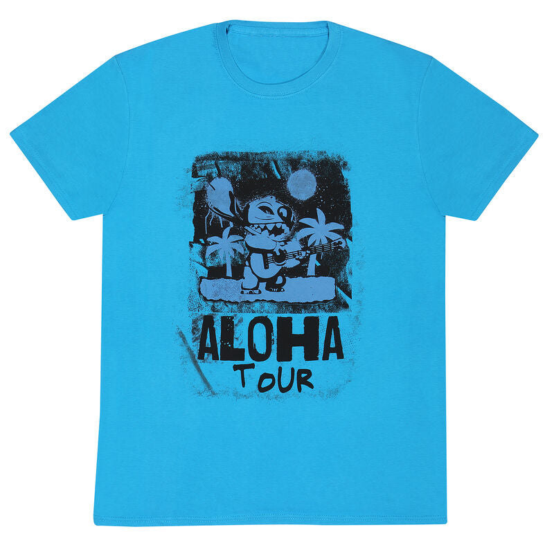 Disney Lilo And Stitch - Mono - T-Shirt Colour