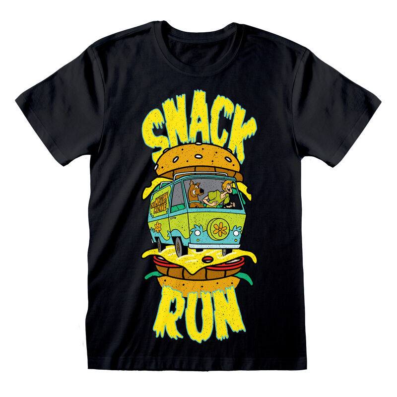 Scooby Doo - Snack Run - T-Shirt Black