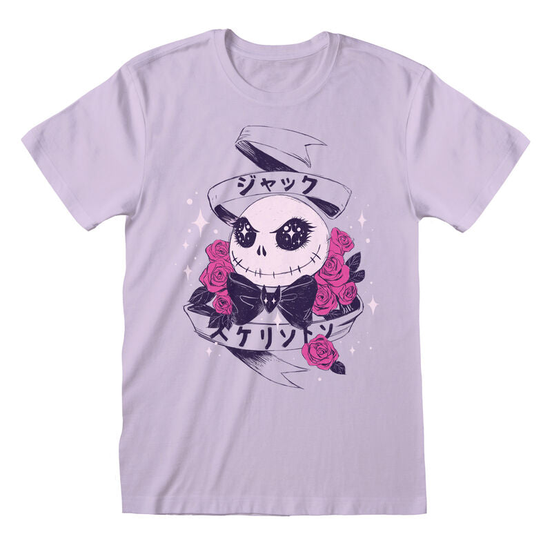 Nightmare Before Christmas - Kawaii Jack - T-Shirt Overdyed Lilac