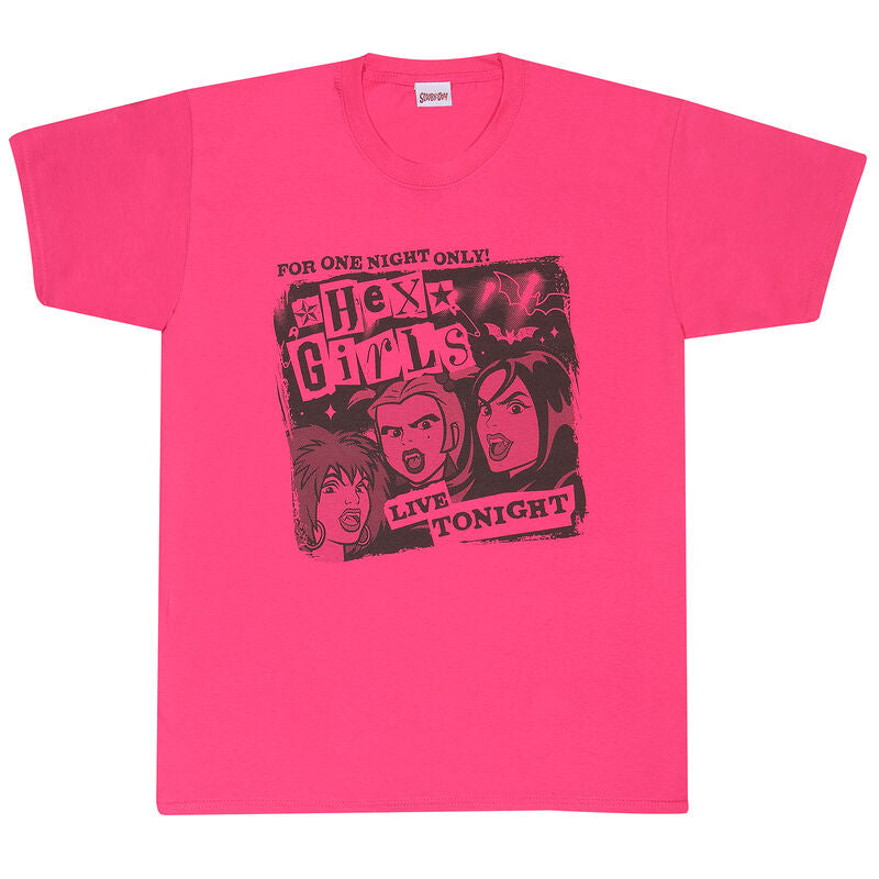 Hex Girls - Live Tonight - T-Shirt Fuschia